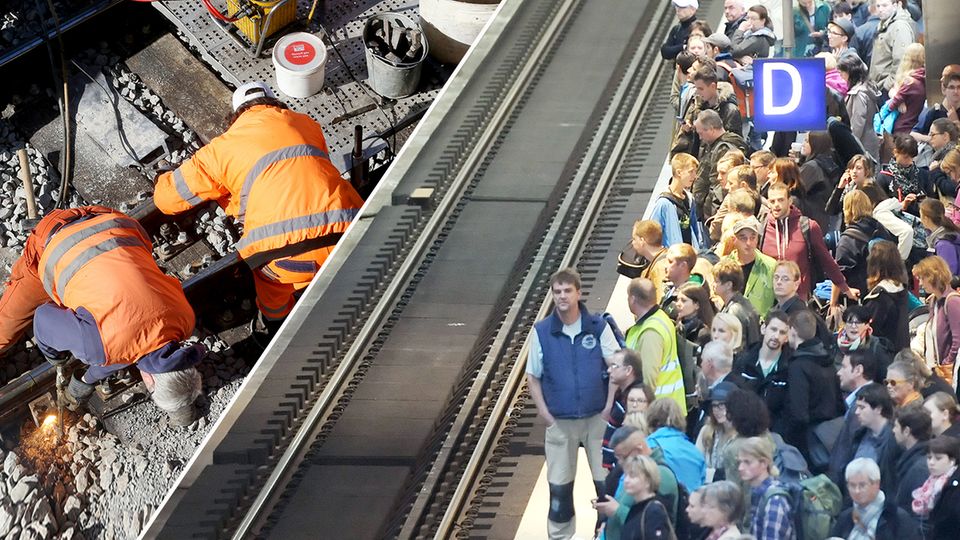 Reisen mit der Bahn kann in diesem Sommer eine langwierige Angelegenheit werden - wegen mehrerer Baustellen