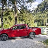 Der Mercedes X 350 d 4 Matic ist 5,34 Meter lang