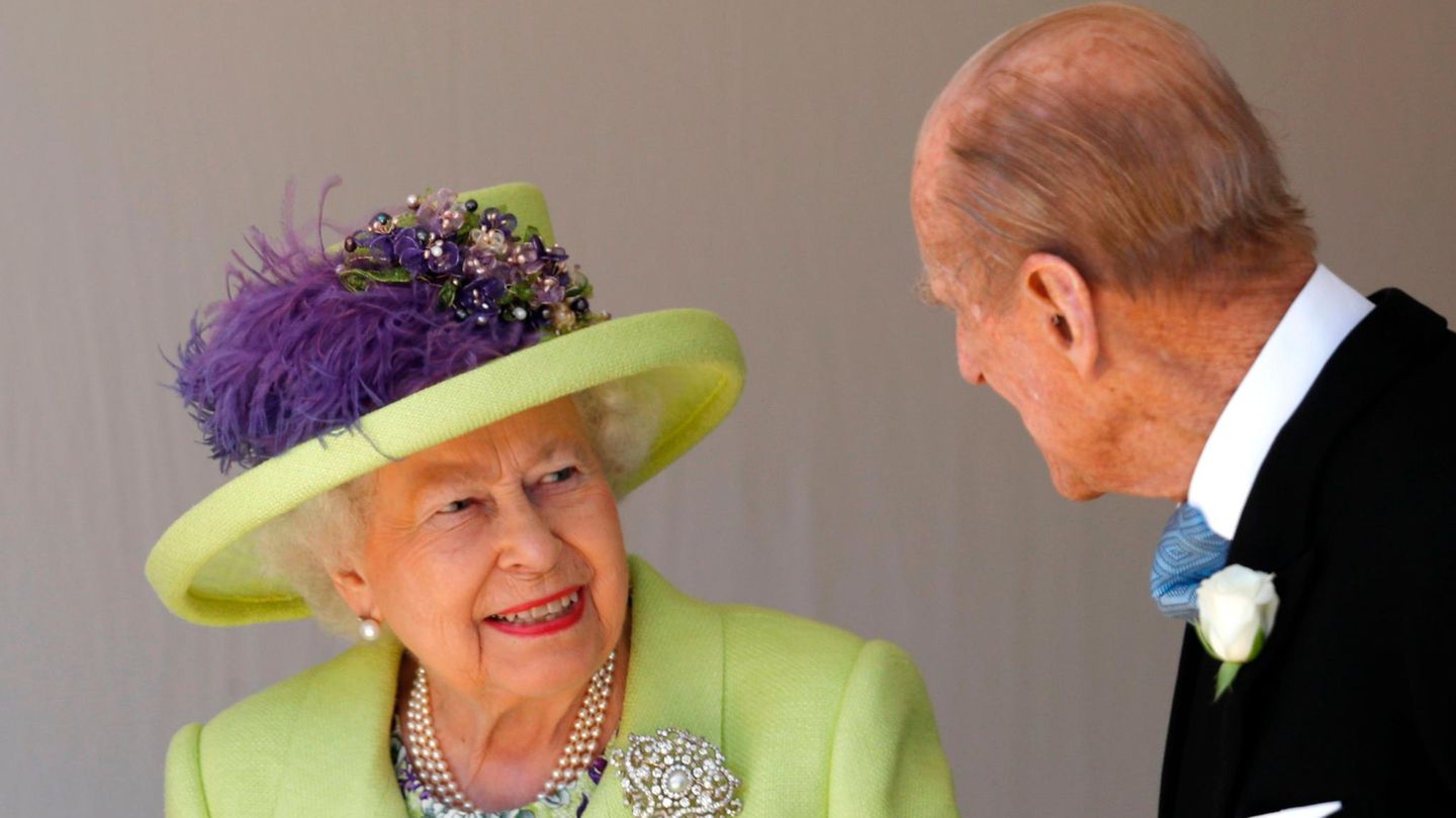 Königin Elisabeth II. und ihr Gatte Prinz Philip