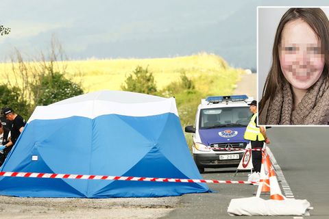 Polizisten am Fundort der Leiche von Sophia L., die seit zwei Wochen als vermisst galt