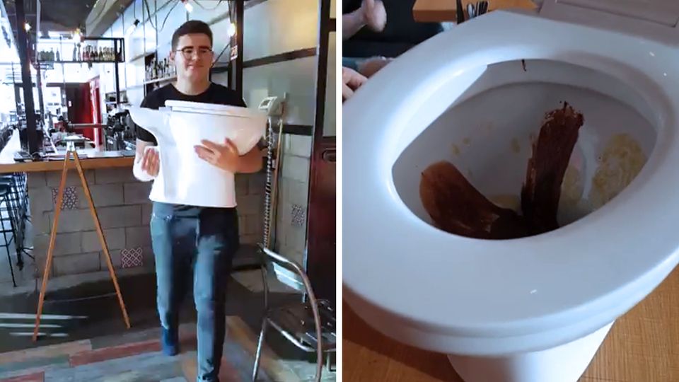 Skurriler Nachtisch: Wer zur Hölle traut sich dieses Dessert zu essen?
