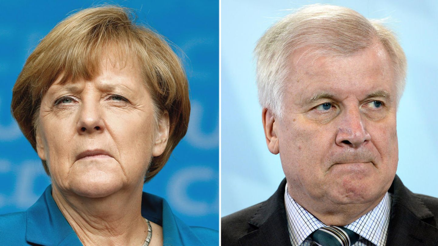 Tischtuch zwischen Angela Merkel und Horst Seehofer sowie CDU und CSU zerschnitten - stern-Leserumfrage