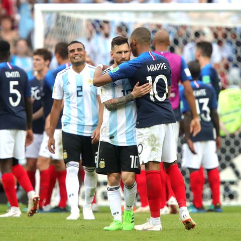 Lionel Messi Kylian Mbappe