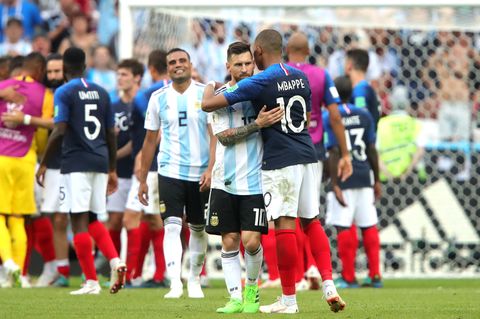 Lionel Messi Kylian Mbappe