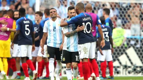 Lionel Messi Kylian Mbappe