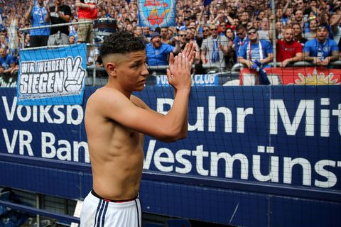 Schalke-Profi Amine Harit steht laut Manager Christian Heidel noch immer unter Schock