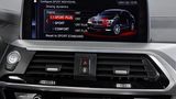 BMW X4 M40d xDrive - der Bildschirm dürfte gerne größer sein