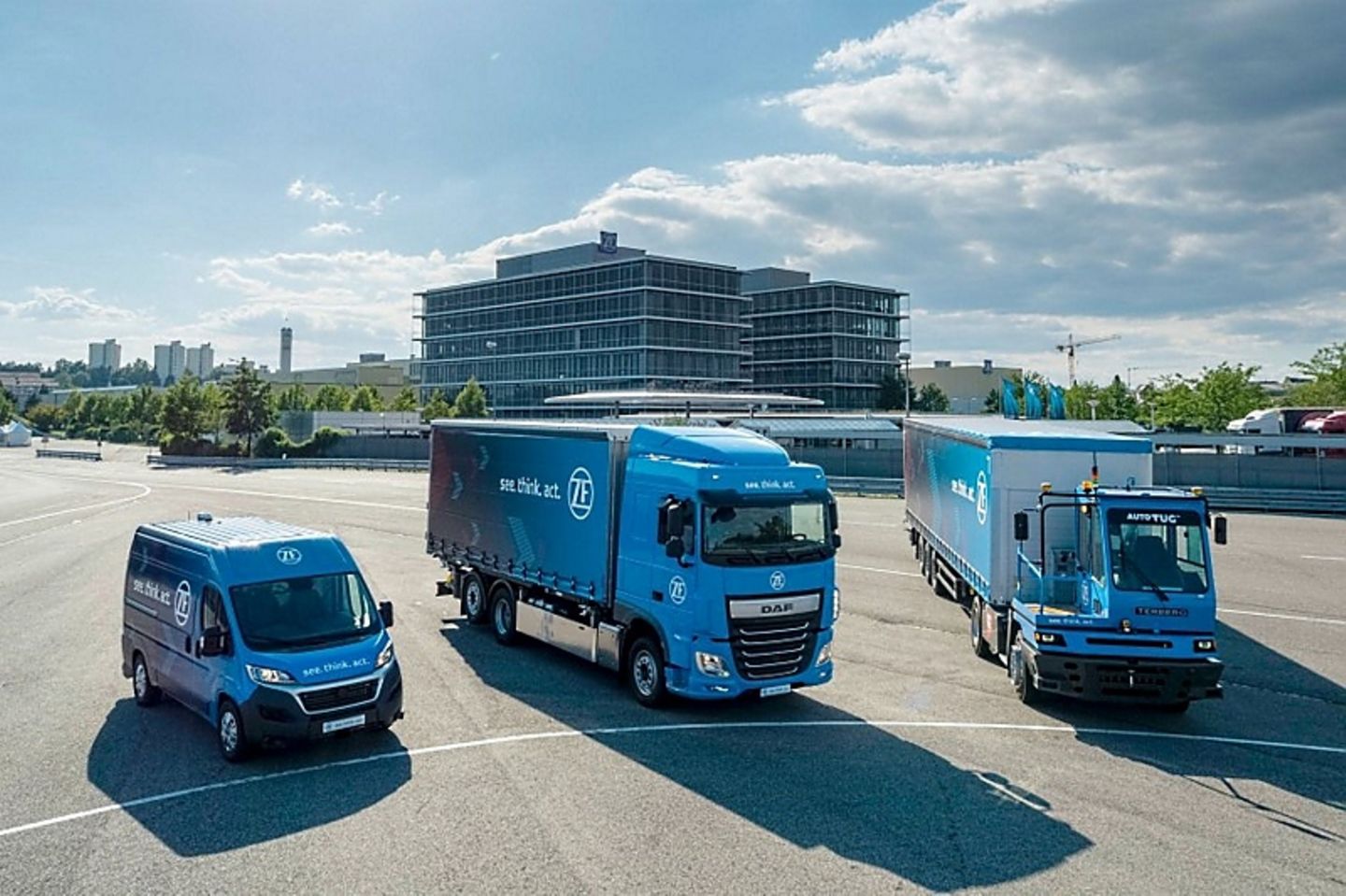 Drei ZF-Innovationsträger
