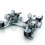 Die Niederflur Portalachse ZF AVE 130-Achse ist für alle elektronischen Antriebssysteme von Bussen geeignet