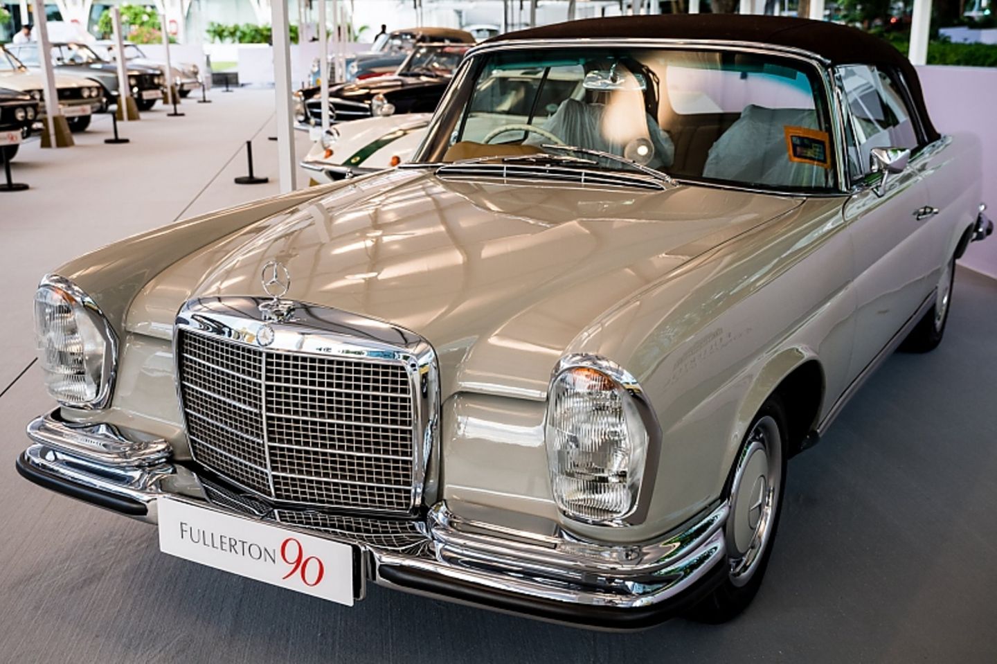 Mercedes 280 SE 3.5 Cabriolet - 1. Platz