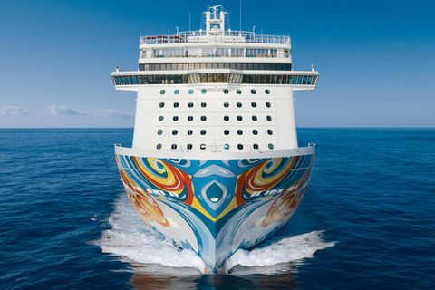 Das in der Nähe von Kuba über Bord gefallene Crew-Mitglied arbeitete auf der "Norwegian Getaway" der Reederei Norwegian Cruise Line.