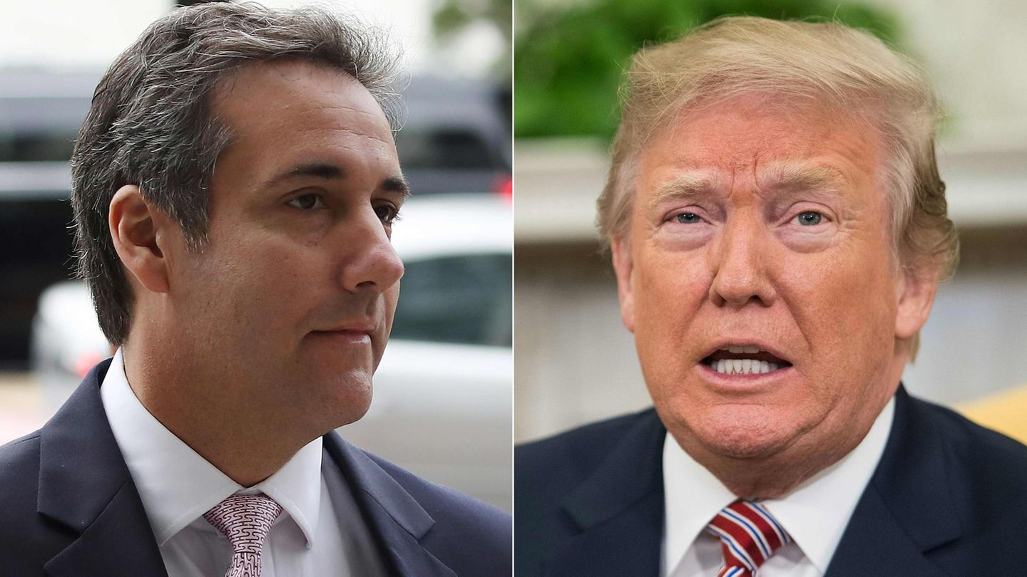 Michael Cohen und Donald Trump