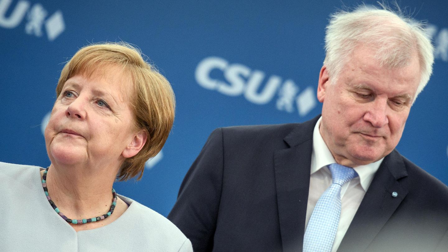 CSU-Chef Horst Seehofer und CDU-Chefin Angela Merkel haben sich geeinigt