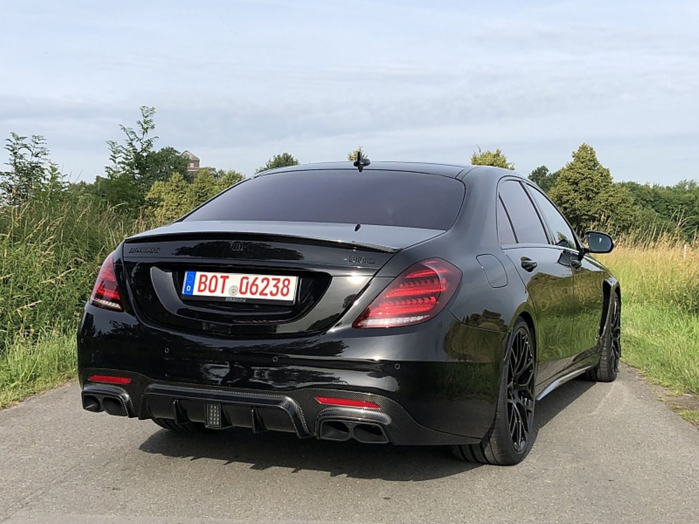 Brabus 800 - bulliges Heck