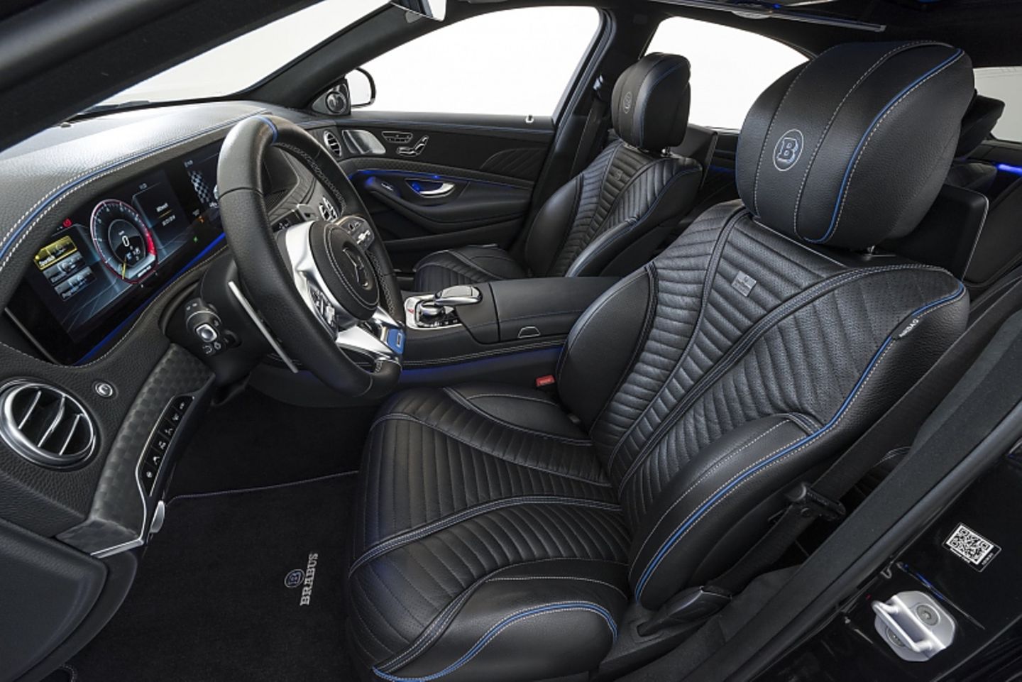 Brabus 800 - innen der bekannte Mercedes-Luxus
