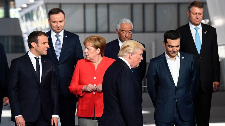 Donald Trump Nato Gipfel