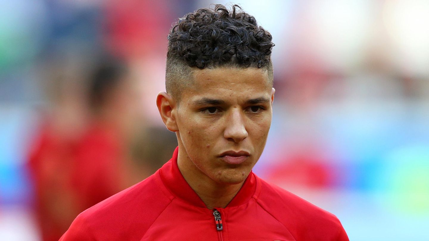 Schalke-Star Amine Harit, der mit Marokko bei der WM in Russland spielte