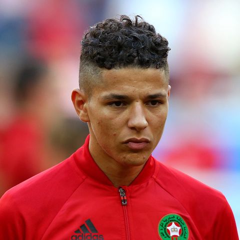 Schalke-Star Amine Harit, der mit Marokko bei der WM in Russland spielte