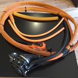 Die orangene Farbe signalisiert auch Mercedes eVito 2018 Hochvoltleitungen