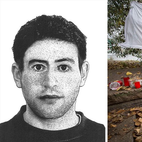 "Aktenzeichen XY": Phantombild des "Alster-Mörders", niedergelegte Blumen am Hamburger Alsterufer