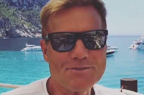 Dieter Bohlen entspannt auf Mallorca