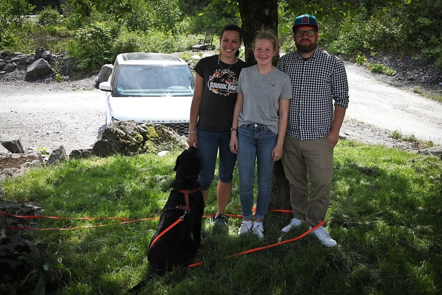 Nora Garbella mit Familie