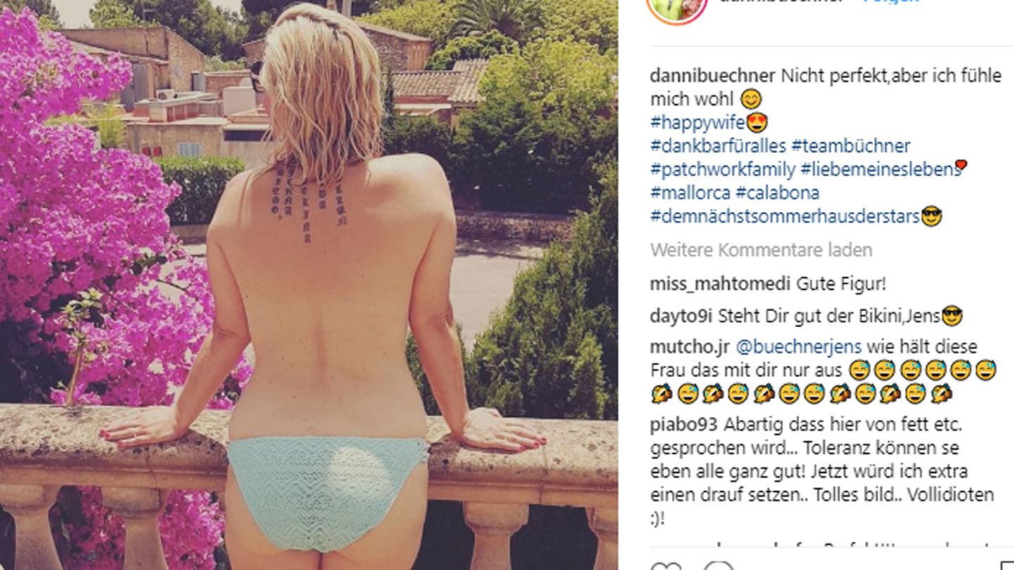 Daniela Büchner auf Instagram