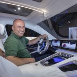 Schöner Wohnen im Cockpit des Maybach Ultimate Luxury