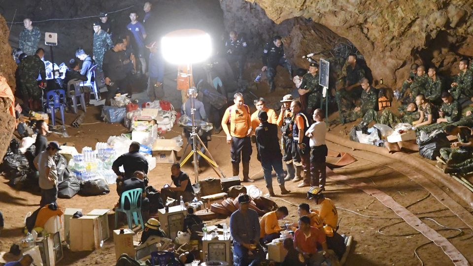 Höhle in Thailand
