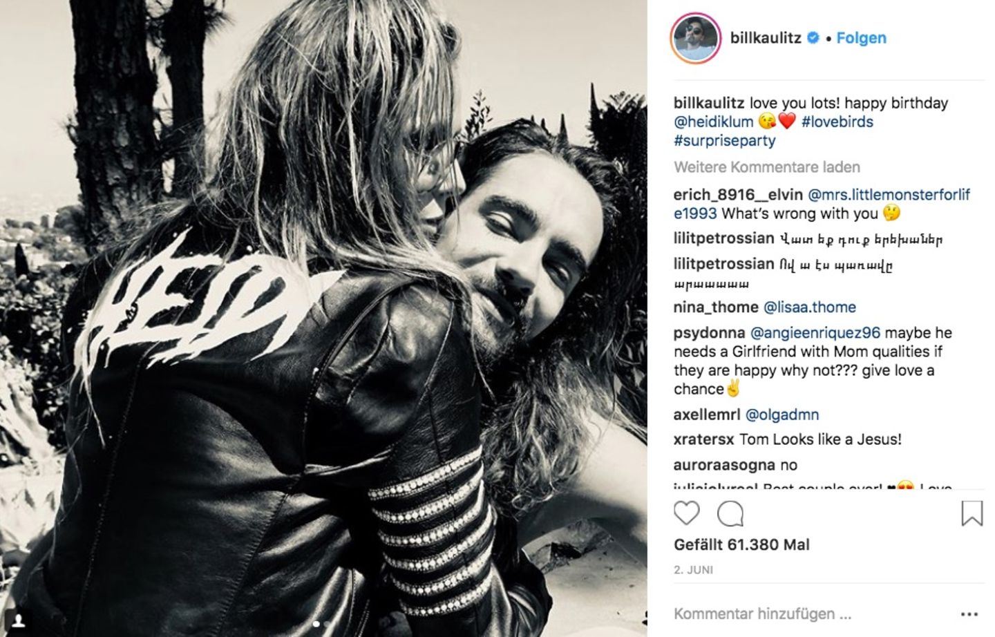 Heidi Klum, Tom Kaulitz Heidi Klum, Tom Kaulitz