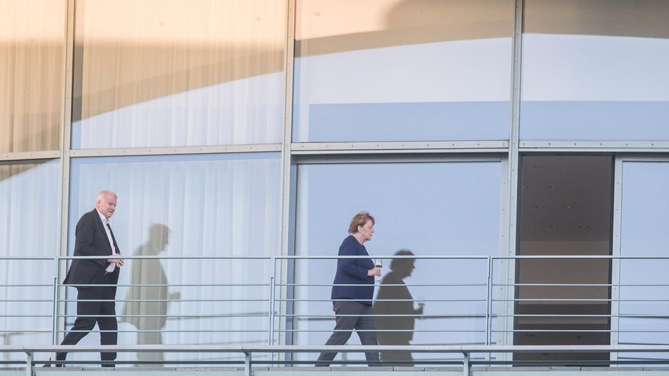 Angela Merkel und Horst Seehofer