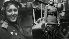 Aleksandra Samusenko wurde für ihre Leistungen in der Schlacht mit dem Rotbanner-Orden ausgezeichnet. Sie war die einzige sowjetische Panzerkommandantin. Samusenko fiel 1945 bei Zülzefirz kurz vor Berlin, als sie nachts in das Laufwerk eines eigenen Panzers geriet.
