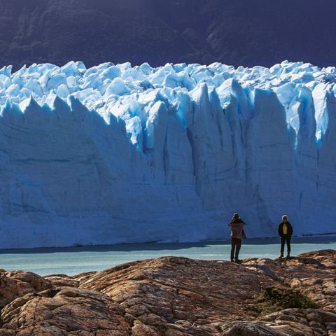 Der Perito Moreno gehört zu den wenigen Gletschern Patagoniens, die nicht schrumpfen.