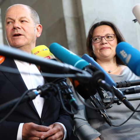 Groko Nahles Scholz
