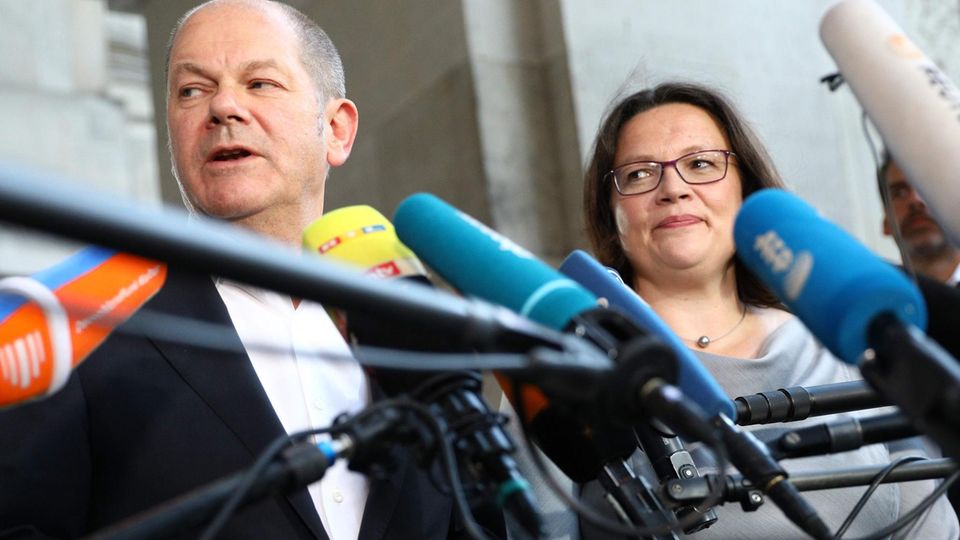 Groko Nahles Scholz