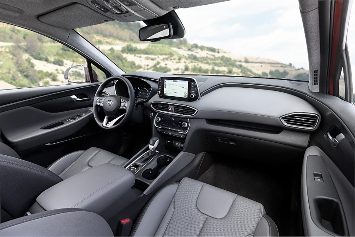 Der Innenraum des Hyundai Santa Fe ist hochwertiger geworden