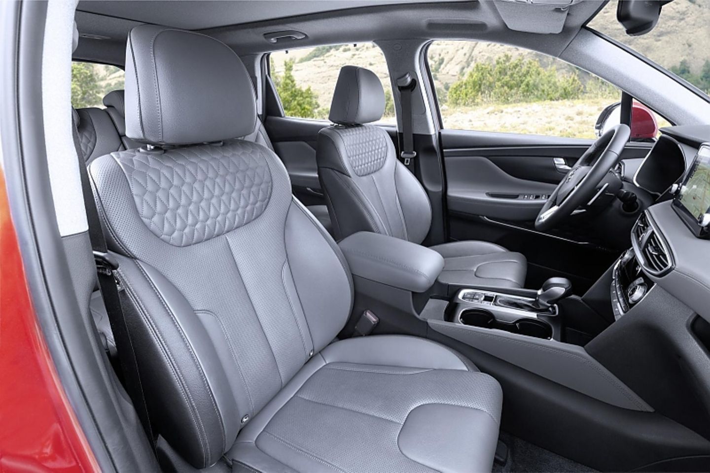 Innen hat der Hyundai Santa Fe viel Platz