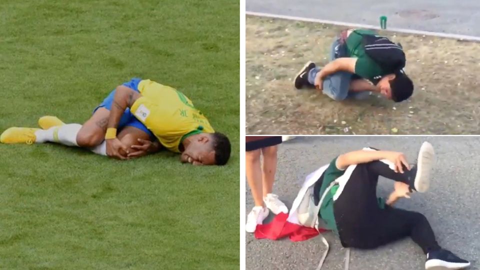 Leidvolles Umhergewälze: "Mach mal den Neymar": So witzig spottet das Netz über den brasilianischen Fußball-Star Leidvolles Umhergewälze: "Mach mal den Neymar": So witzig spottet das Netz über den brasilianischen Fußball-Star