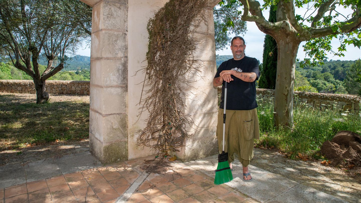 Aussteiger Bauchi in Boris Beckers Villa