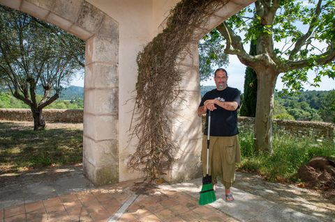 Aussteiger Bauchi in Boris Beckers Villa
