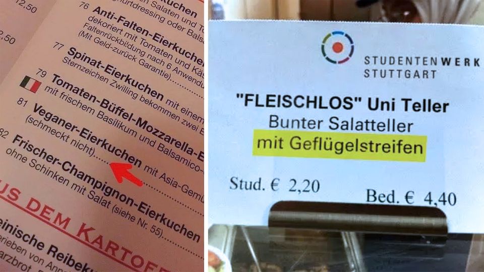 Speisekarte