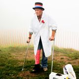 Ohne ihn rast hier nichts, vor allem nicht der Käse: Zeremonienmeister Jem Wakeman