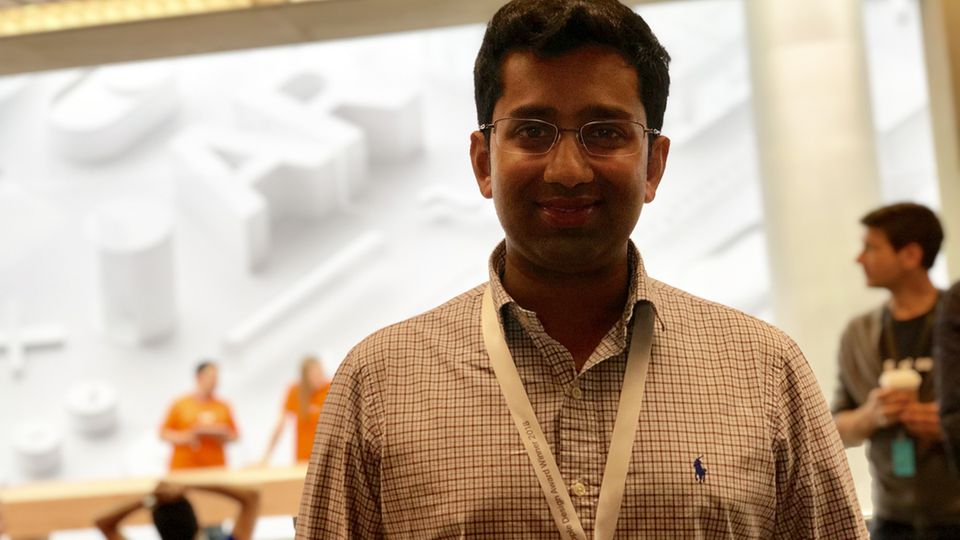 Siddarth Satish gewann für seine iPad-App Triton den diesjährigen Apple Design Award