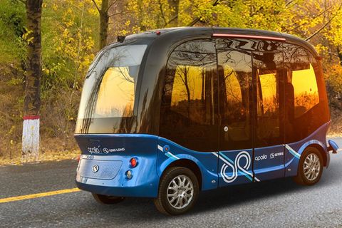 Der Bus soll Fahrgäste nur kurze Entfernungen weit transportieren.