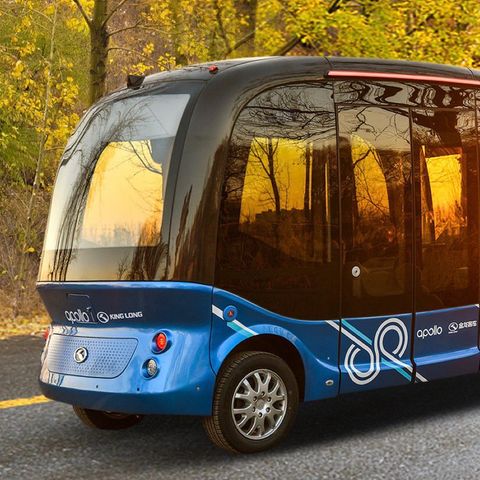 Der Bus soll Fahrgäste nur kurze Entfernungen weit transportieren.
