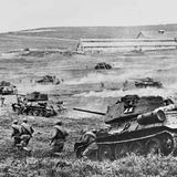 Die zusätzlichen Tanks erhöhten die große Reichweite des T-34 weiter.