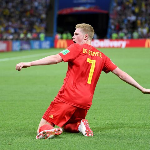Erzielte das zwischenzeitliche 2:1 für Belgien gegen Brasilien bei der WM 2018: Kevin de Bruyne