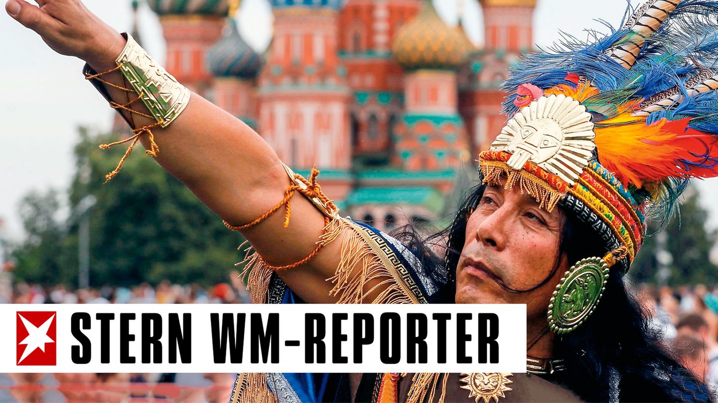 Russland: Das WM-Gastgeberland  zeigt sich lebensfroh