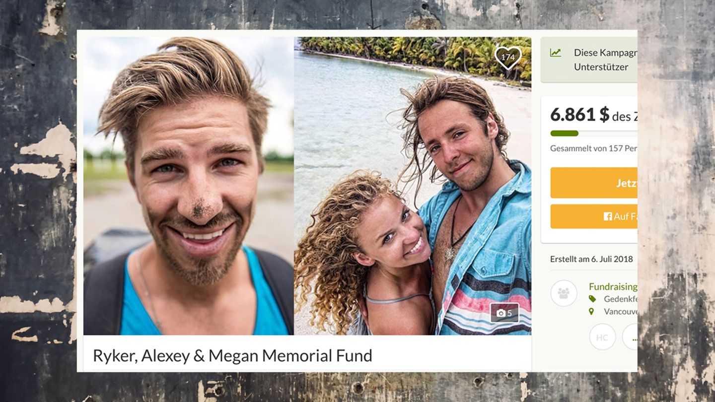 Ryker Gamble, Megan Scraper und Alexey Lyakh