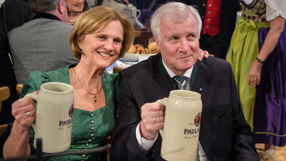 Horst Seehofer und seine Frau Karin Horst Seehofer und seine Frau Karin